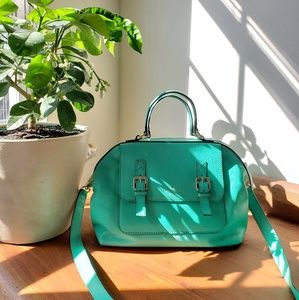 Kate Spade Blue-Green Bag with Cross Body Strap